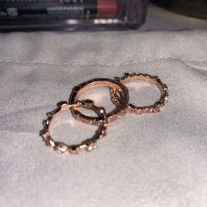 Kendra Scott stackable rings size 5